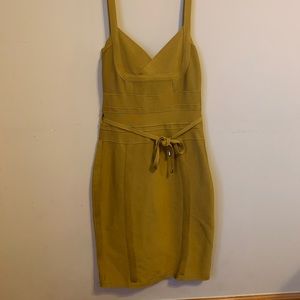 Never before worn mustard color dress!